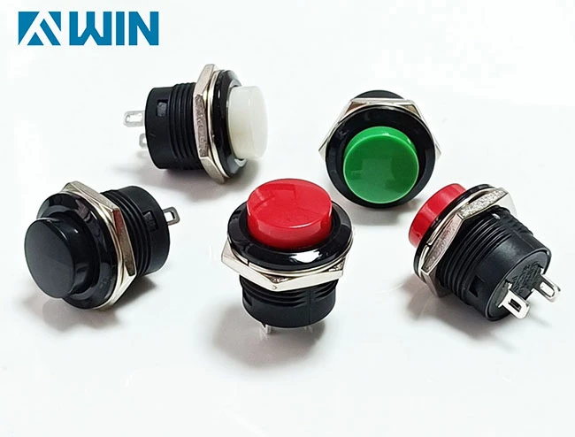 16mm-Red-Momentary-Push-Button-Switch-Round-Raised-Button