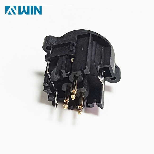 Horizontal 3 PIN PCB Mount XLR Connector